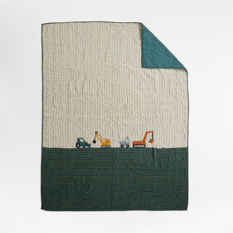 Stay Cool Modern Trucks Organic Cotton Kids Pillowcase - image 3 of 8