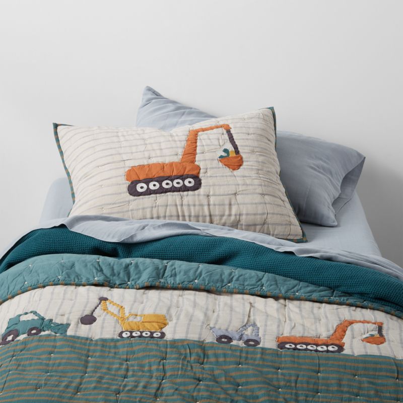 Leopard Floral Organic Cotton Kids Full/Queen Duvet Cover