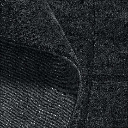 Modena Premium Wool Handwoven Navy Area Rug