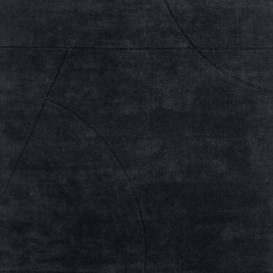 Modena Wool Handwoven Navy Area Rug 8'x10'