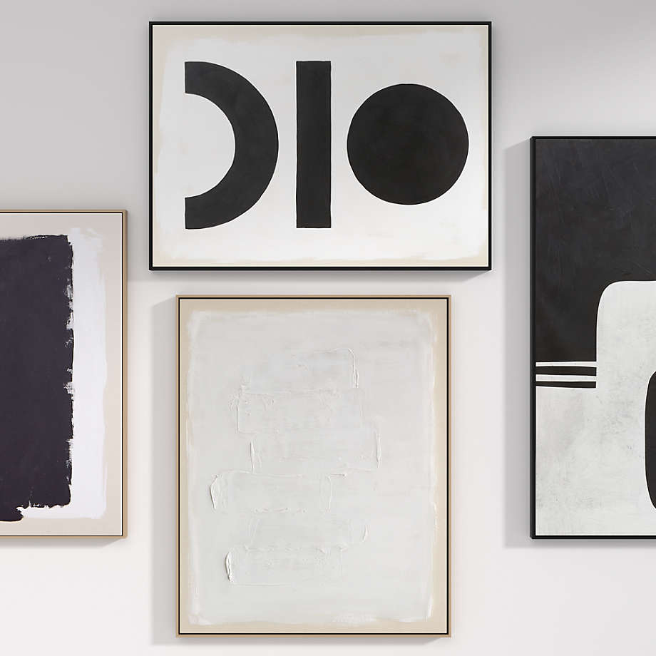 'Modern Touches' Framed Gallery Wall Set Crate & Barrel