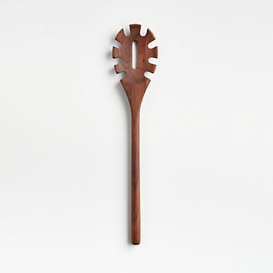 View Modern Walnut Pasta Spoon details