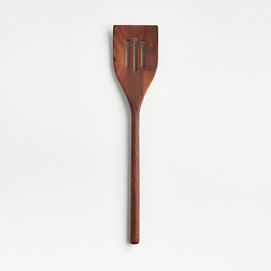 View Modern Walnut Slotted Turner details