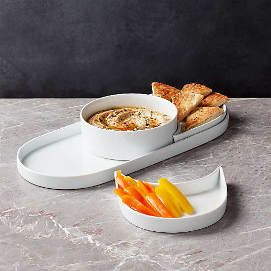 Modular Oval 4-Piece Serving Set