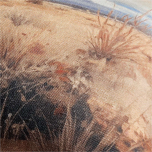 Mojave 23"x23" Throw Pillow with Down-Alternative Insert