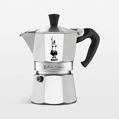 View Bialetti ® Moka Aluminum 3-Cup Espresso Maker details