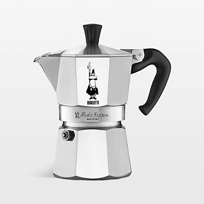 Bialetti ® Moka Aluminum 3-Cup Espresso Maker