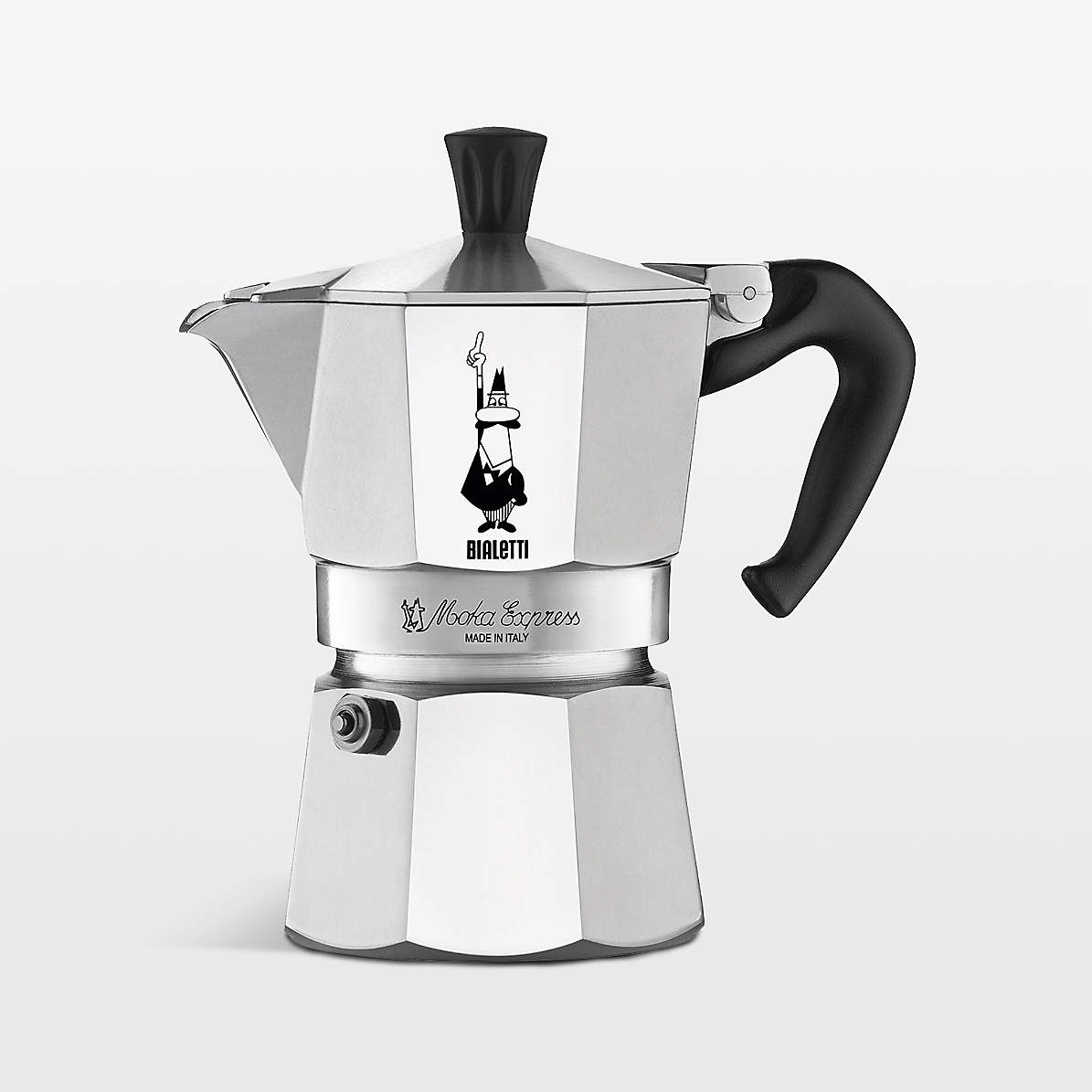  Bialetti Mini Express Stovetop espresso percolator, 2-Cup,  Aluminum: Stovetop Espresso Pots: Home & Kitchen