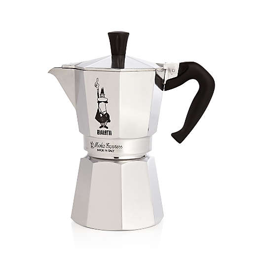 Bialetti ® Moka Aluminum 6-Cup Espresso Maker