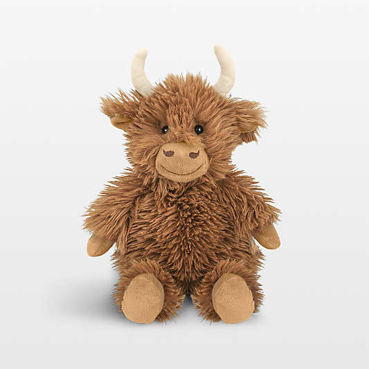 Mon Ami Mac the Highland Cow Kids Stuffed Animal