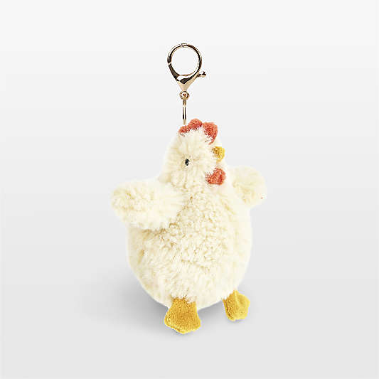 Mon Ami Hazel Hen Kids Plush Bag Charm
