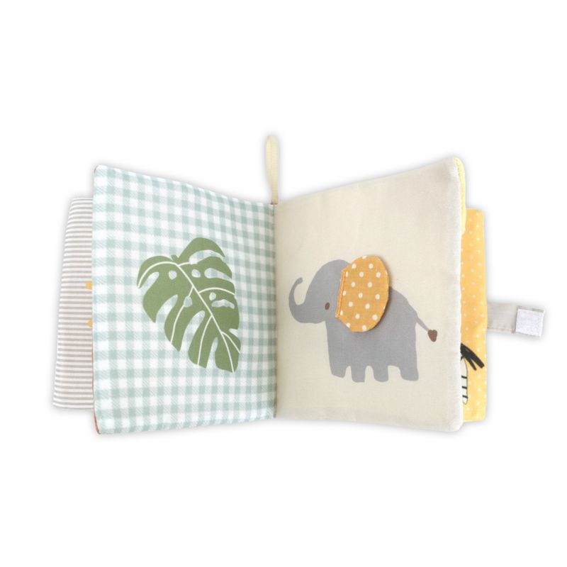 Mon Ami Safari Friends Soft Baby Book - image 1 of 2