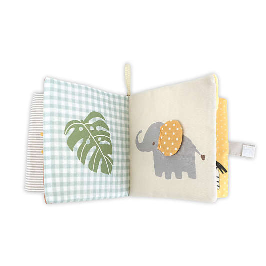 Mon Ami Safari Friends Soft Baby Book