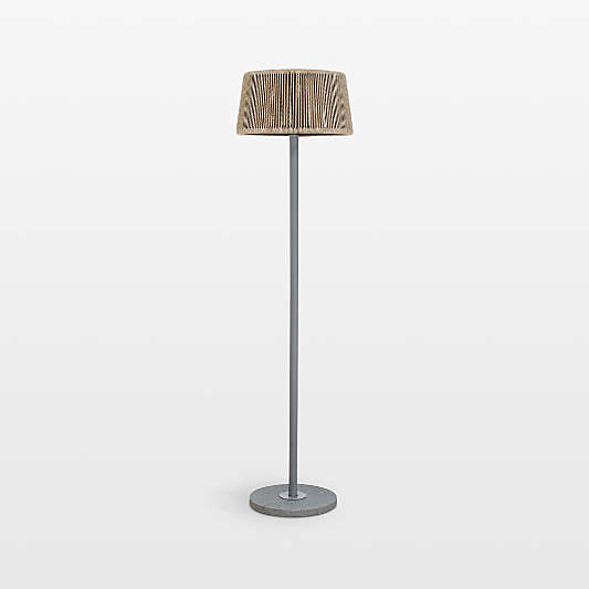 Mona Rope Outdoor Solar LED Floor Lamp