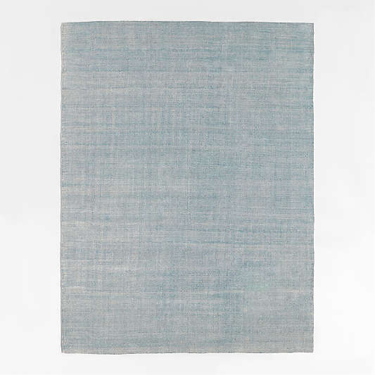 Monaco Performance Handwoven Light Blue Area Rug