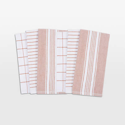 Monaco Sierra Cotton Terry Kitchen Towel, Set of 6