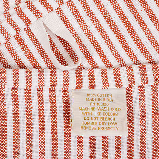 Monaco Spice Cotton Slub Kitchen Towel, Set of 4