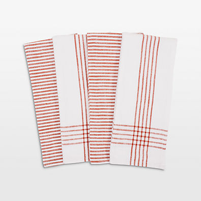 View Monaco Spice Cotton Slub Kitchen Towel, Set of 4 details