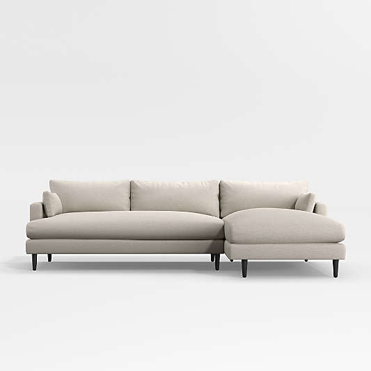 Monahan 2-Piece Right Arm Chaise Sectional Sofa