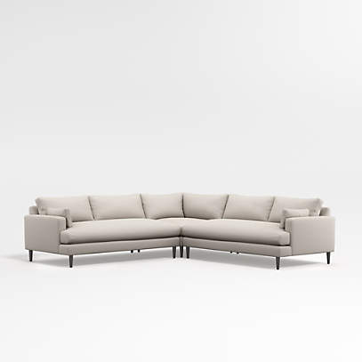 Monahan 3 Piece Sectional Reviews, Crate And Barrel Furniture Review