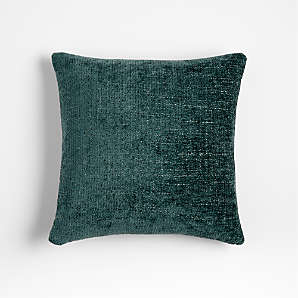 Green Throw Pillow Covers 18x18, Set of 4 Soft Chenille Decorative Throw  Pillowcases Square Pillow Covers Home Decor for Couch Sofa Bed Living Room, Pillow  Inserts Not Included(Green)