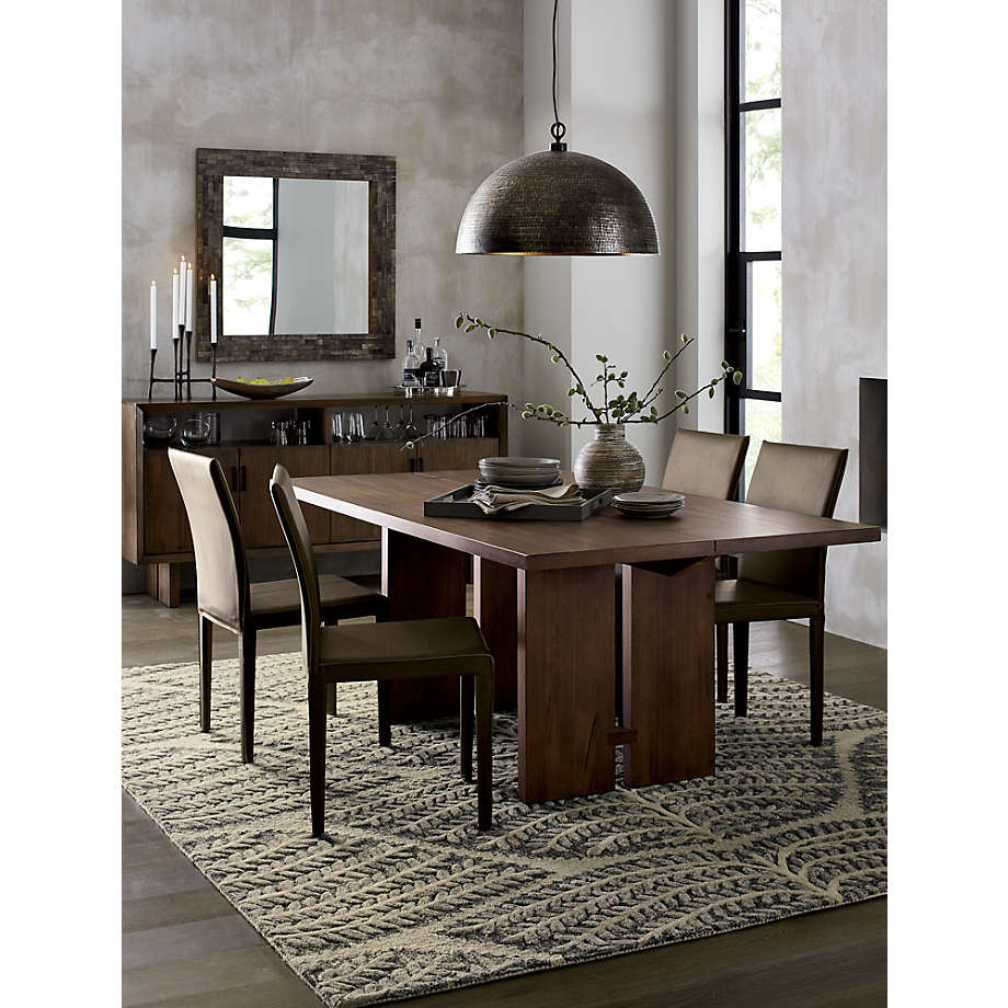 crate and barrel monarch dining table