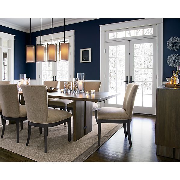 crate and barrel monarch dining table