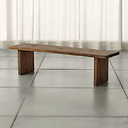 Leandro Slate Grey Dining Banquette Bench