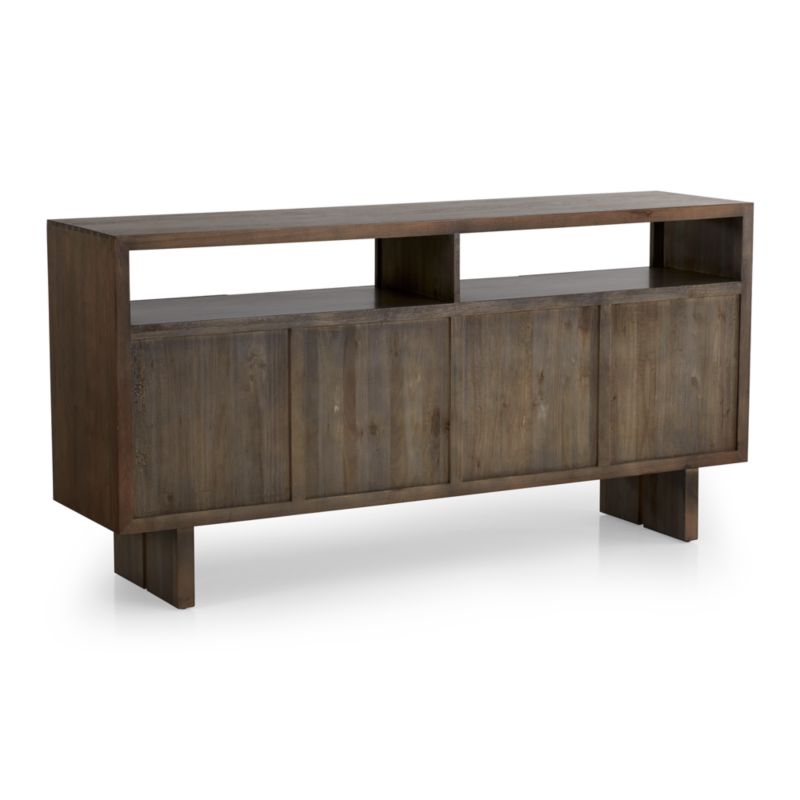 Monarch Shiitake Solid Walnut Sideboard - image 12 of 16