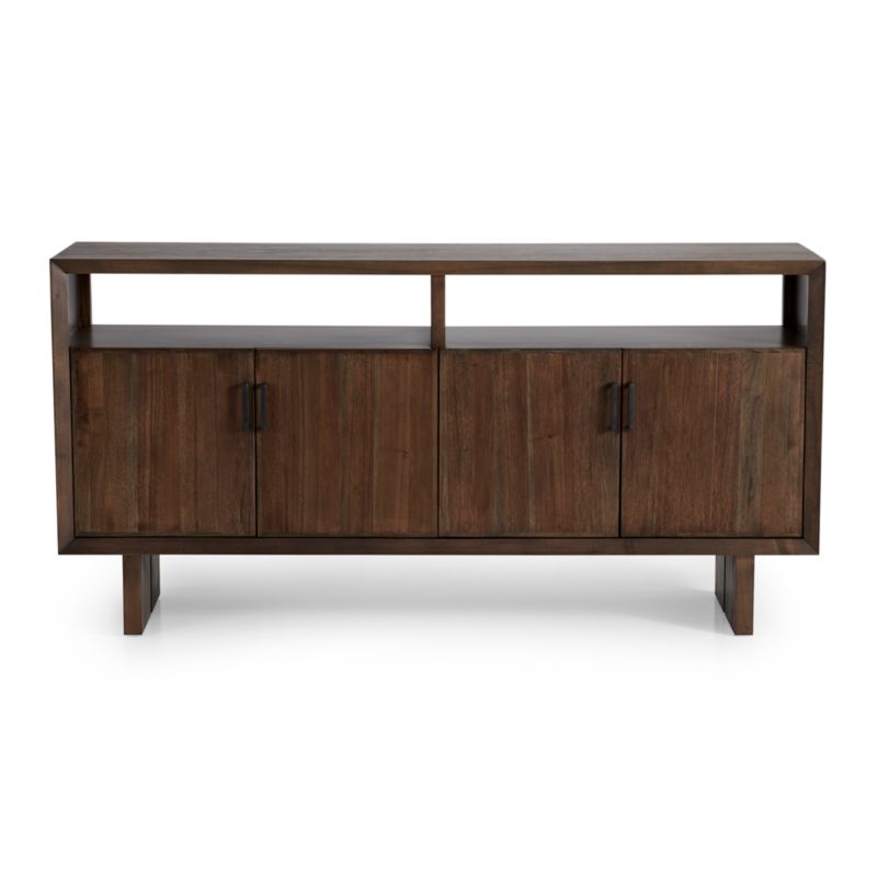 Monarch Shiitake Solid Walnut Sideboard - image 7 of 16