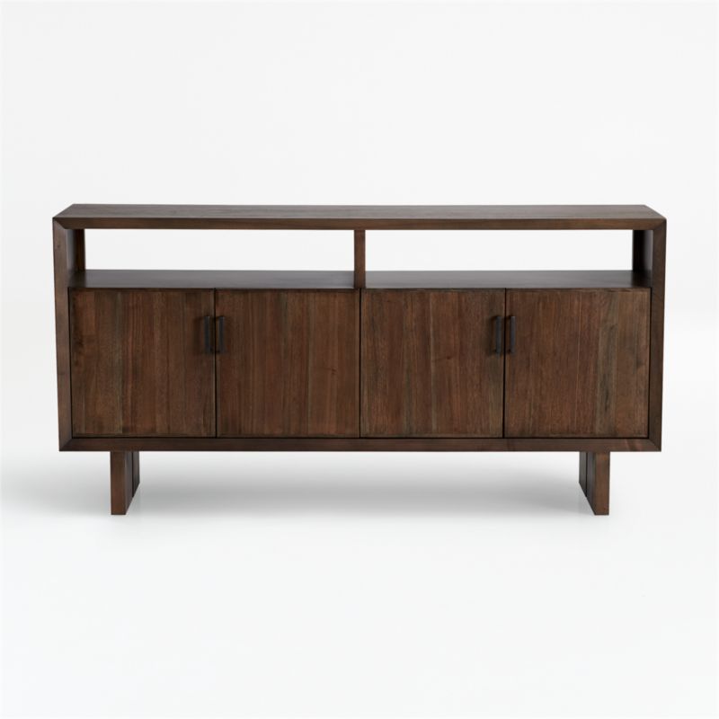 Monarch Shiitake Solid Walnut Sideboard - image 2 of 16