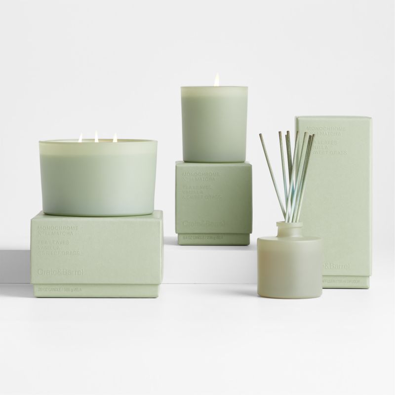 Monochrome No. 14 Matcha Reed Diffuser - Leaves, Vanilla and Sweet Grass - image 1 of 5