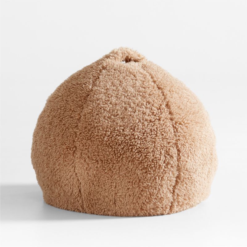 Sesame Brown Mongolian Faux Fur Kids Bean Bag Chair Reviews