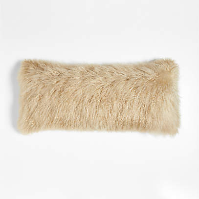 How to clean mongolian fur pillow sale