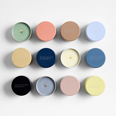 View Monochrome Core Collection Scented Candle Gift Set of 12 details