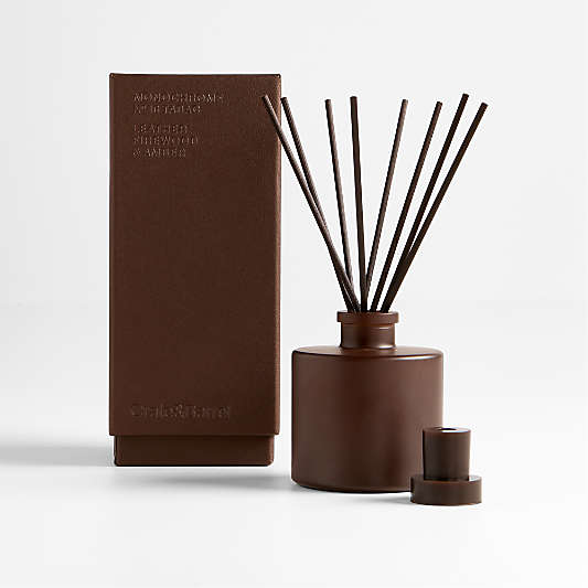 Monochrome No. 16 Tabac Reed Scented Diffuser - Leather, Firewood and Amber