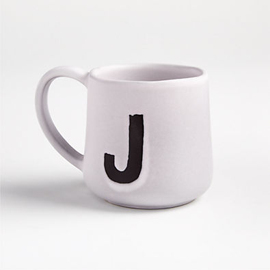 View "J" Monogrammed Mug details
