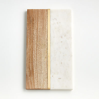 View "I" Monogrammed Serving Board details
