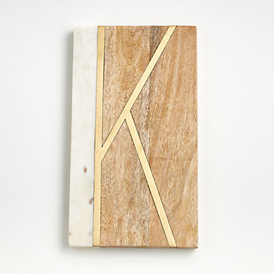 View "K" Monogrammed Serving Board details