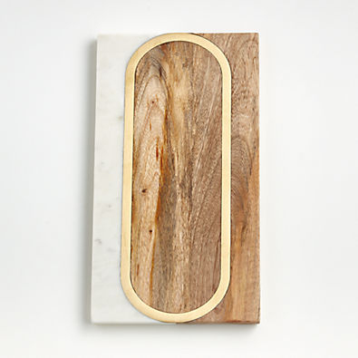 View "O" Monogrammed Serving Board details