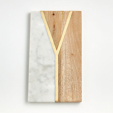 View "Y" Monogrammed Serving Board details