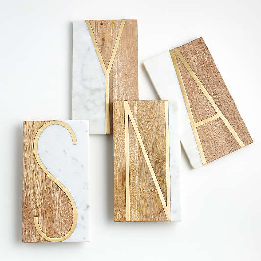 Monogrammed Serving Boards