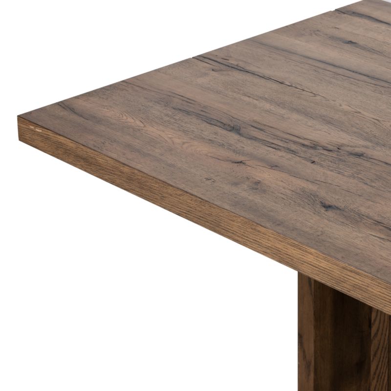 Monroe 94" Oak Wood Dining Table