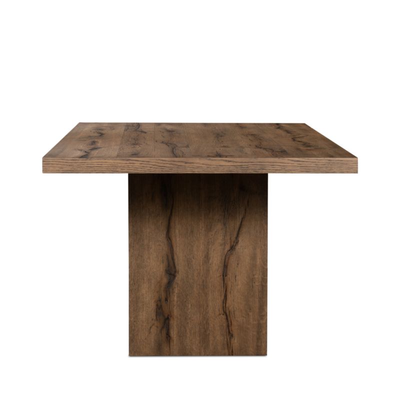 Monroe 94" Oak Wood Dining Table