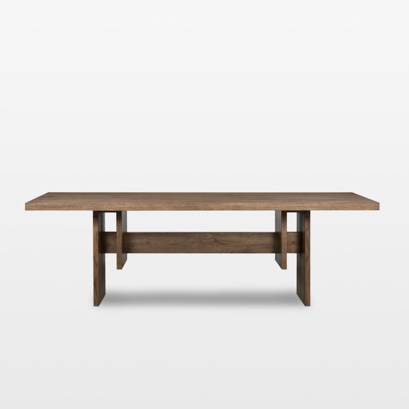 Monroe 94" Oak Wood Dining Table