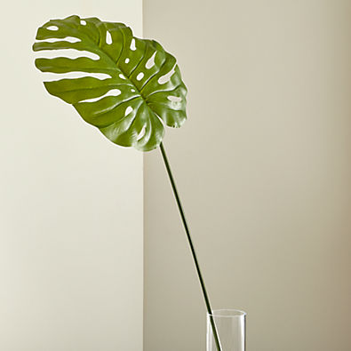 View Faux Monstera Leaf details