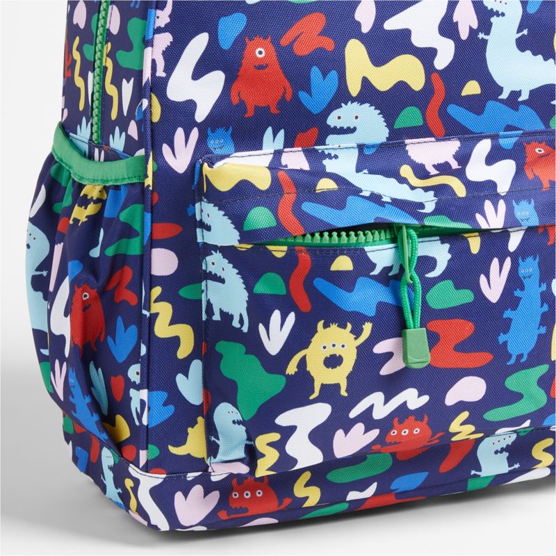 Monsters Kids Backpack with Side Pockets