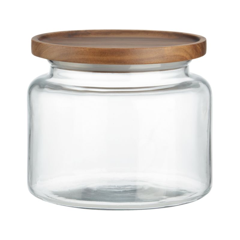 Montana 64-Oz. Acacia and Glass Jar - image 13 of 17