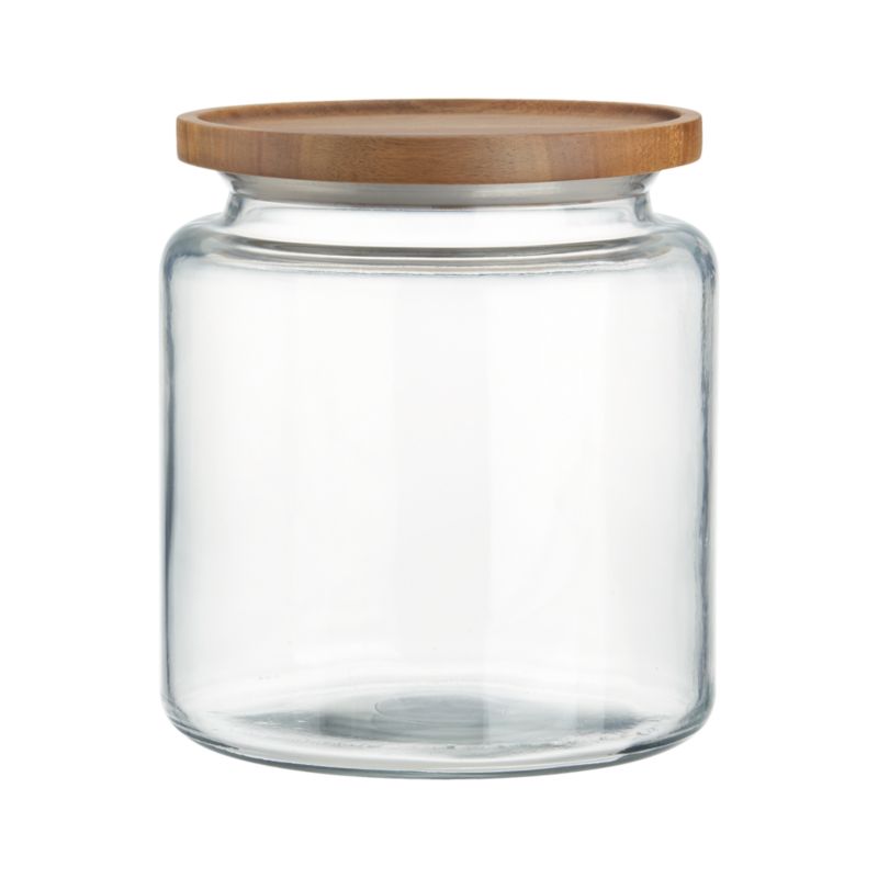 Montana 96-Oz. Acacia and Glass Jar - image 13 of 18