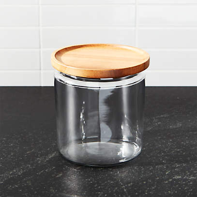 NeatMethod Glass Spice Jars with Acacia Wood Lids, Set of 10 + Reviews